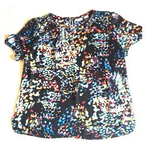 Liz Claiborne Short Sleeve Blouse